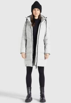 Khujo Elessa2Cappotto InvernaleHellgrau Donna Cappotti KH121U103-C11 -Vendite Khujo de67bf05599c45afba3a7d5adeb00263