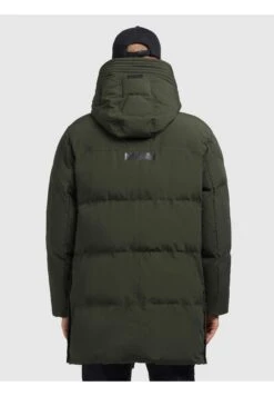 Khujo CloydCappotto InvernaleKhaki Grün Uomo Cappotti KH122T0FU-N11 -Vendite Khujo dfae8ad5be8e43b78465898277fa6491