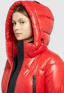 Khujo Lucia ShinyCappotto InvernaleRot Donna Cappotti KH121U1AH-G11 -Vendite Khujo dfb01f4074114823ac9e4463edd9005e