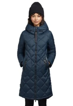 Khujo ZaritaCappotto InvernaleDunkelblau Donna Cappotti KH121U1B4-K11 -Vendite Khujo dfc03d20b5524488b2f11a67c2631dc1