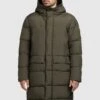 Khujo PatoCappotto InvernaleOlivgrün Uomo Cappotti KH122T0DZ-N11