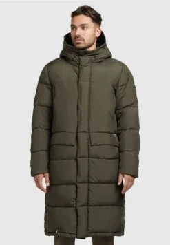 Khujo PatoCappotto InvernaleOlivgrün Uomo Cappotti KH122T0DZ-N11