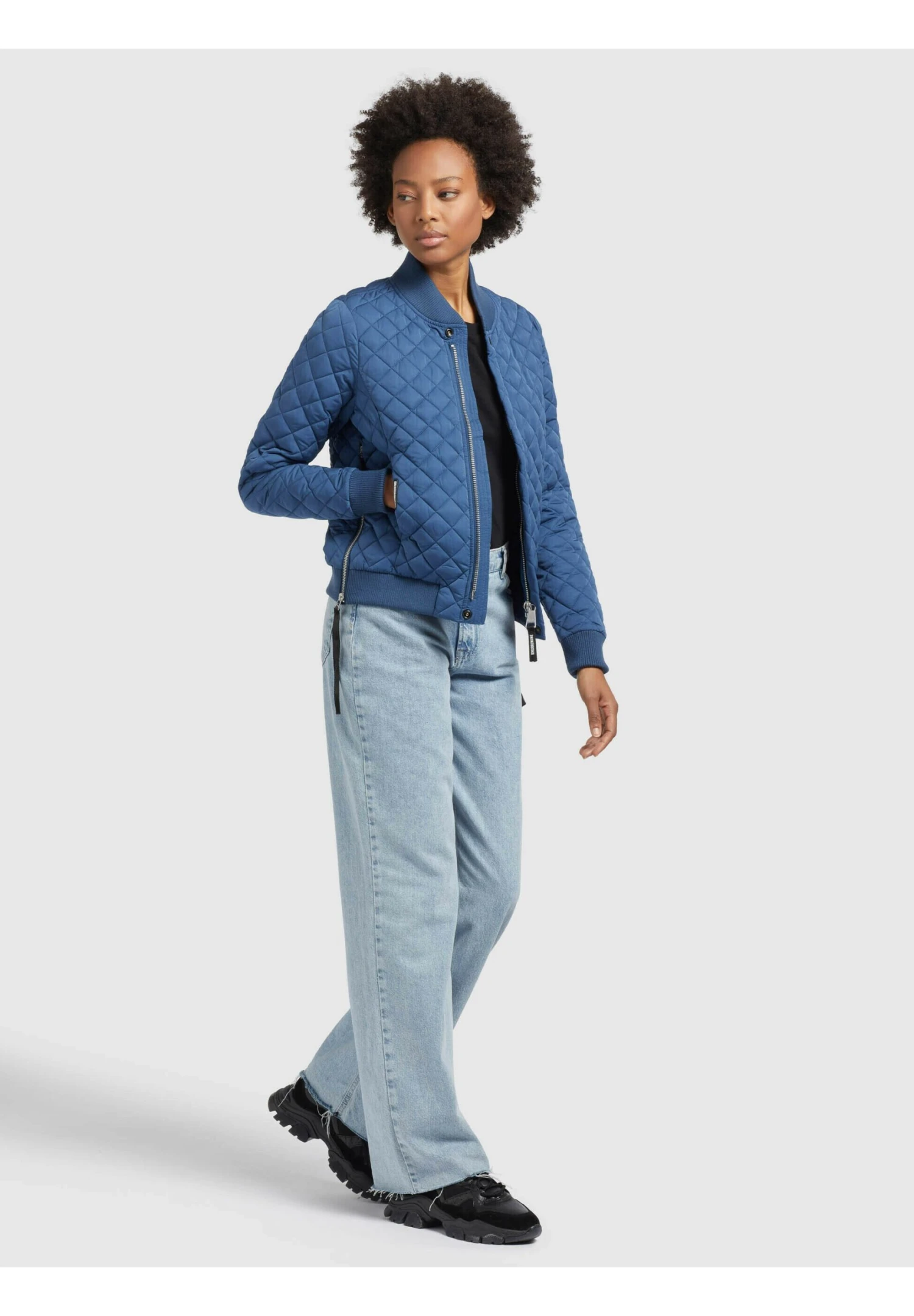 Khujo MonzaGiacca Da Mezza StagioneBlau Donna Giacche E Blazer KH121G0DZ-K11 6 Khujo MonzaGiacca Da Mezza StagioneBlau Donna Giacche E Blazer KH121G0DZ-K11 - immagine 6