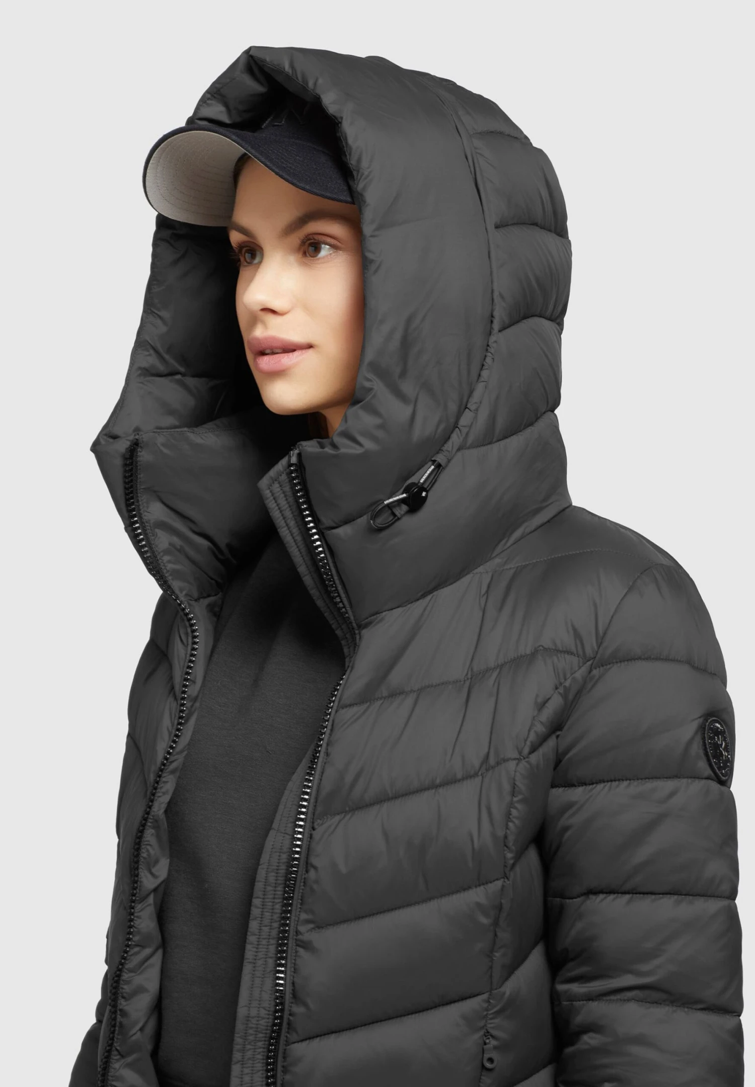 Khujo OdanaCappotto InvernaleSchwarz Donna Cappotti KH121U15S-Q11 6 Khujo OdanaCappotto InvernaleSchwarz Donna Cappotti KH121U15S-Q11 - immagine 6