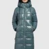 Khujo ShaneCappotto InvernaleGraublau Donna Cappotti KH121U1CC-C11