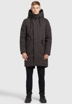 Khujo HolderCappotto InvernaleDunkelgrau Uomo Cappotti KH122T0DB-C11