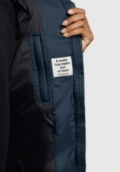 Khujo ZaritaCappotto InvernaleDunkelblau Donna Cappotti KH121U1B4-K11 -Vendite Khujo e3c08895e0dd4a0baf242cea80f66b4a