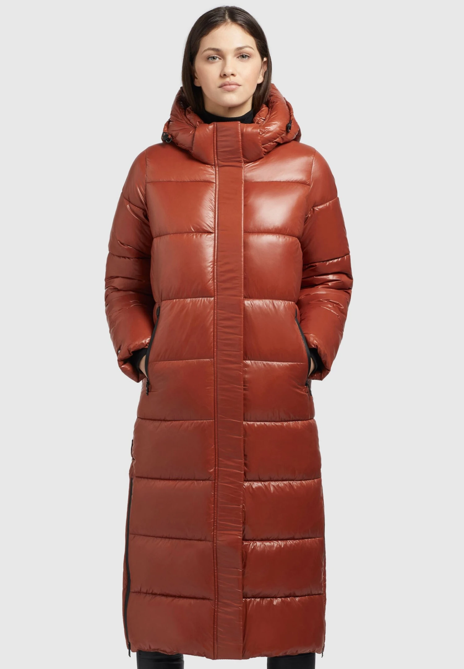 Khujo Saima ShinyCappotto InvernaleRotbraun Donna Cappotti KH121U1C0-G12 1 Khujo Saima ShinyCappotto InvernaleRotbraun Donna Cappotti KH121U1C0-G12