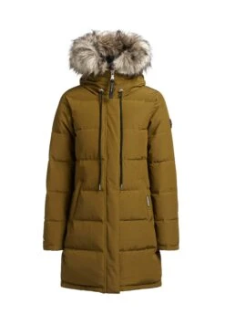 Khujo Tilda Cappotto InvernaleOliv Donna Cappotti KH121U1BH-N11 -Vendite Khujo e3da53d53fe94d17802c57d2b9d12e5a
