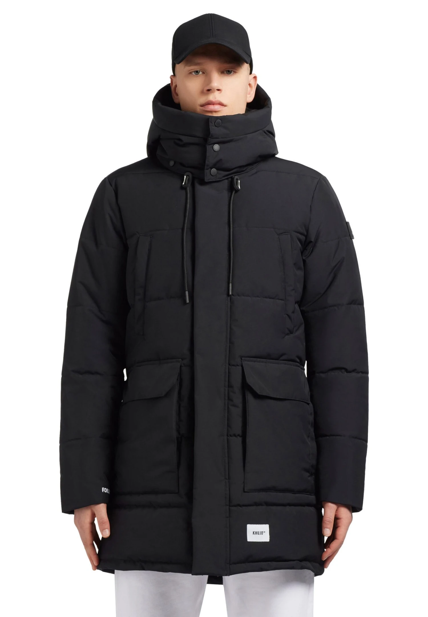 Khujo Mantel Vivas2Cappotto InvernaleSchwarz Uomo Cappotti KH122T0FP-Q11 8 Khujo Mantel Vivas2Cappotto InvernaleSchwarz Uomo Cappotti KH122T0FP-Q11 - immagine 8