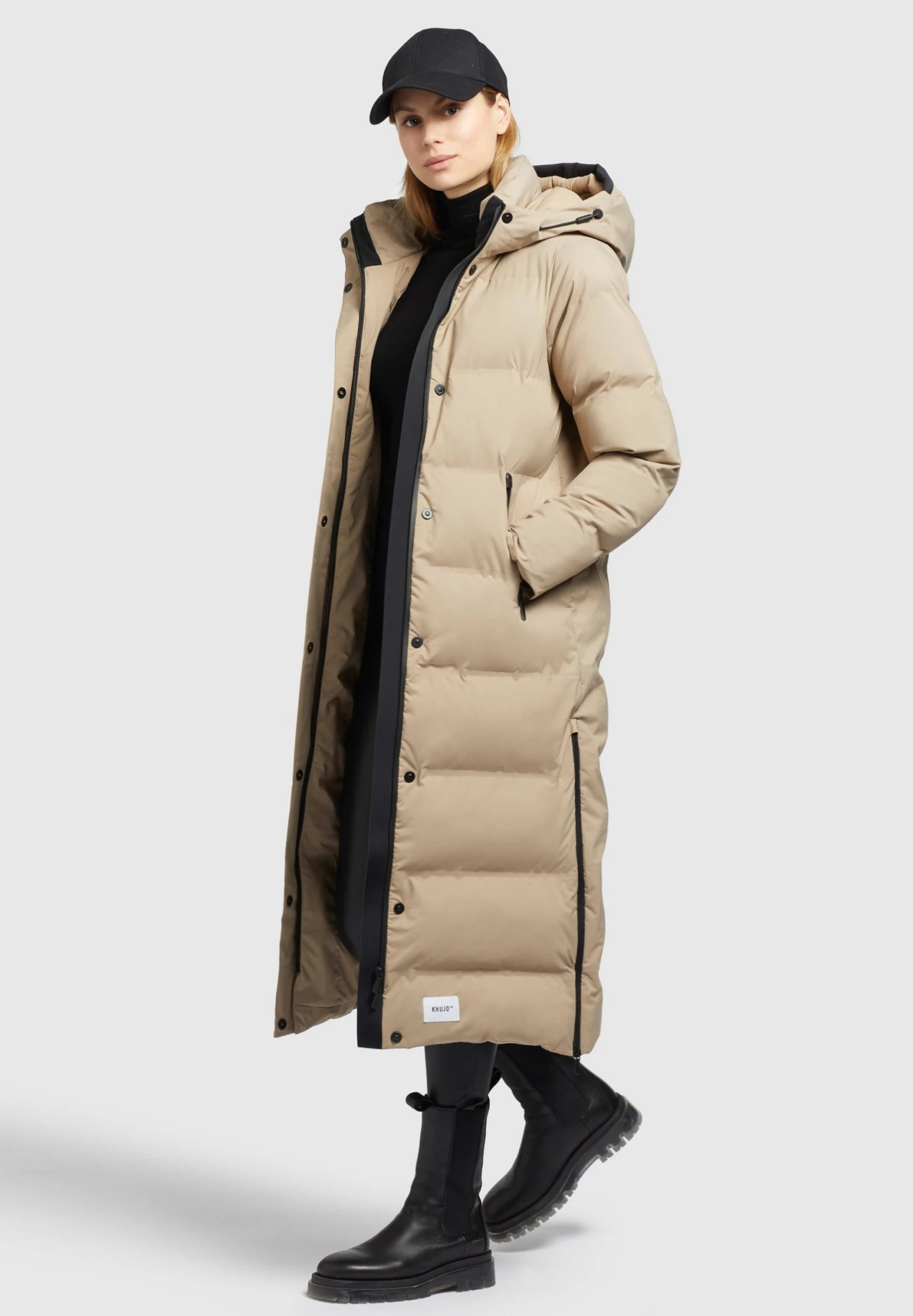 Khujo Mayla - Cappotto Invernale - Beige 2 Khujo Mayla - Cappotto Invernale - Beige - immagine 2