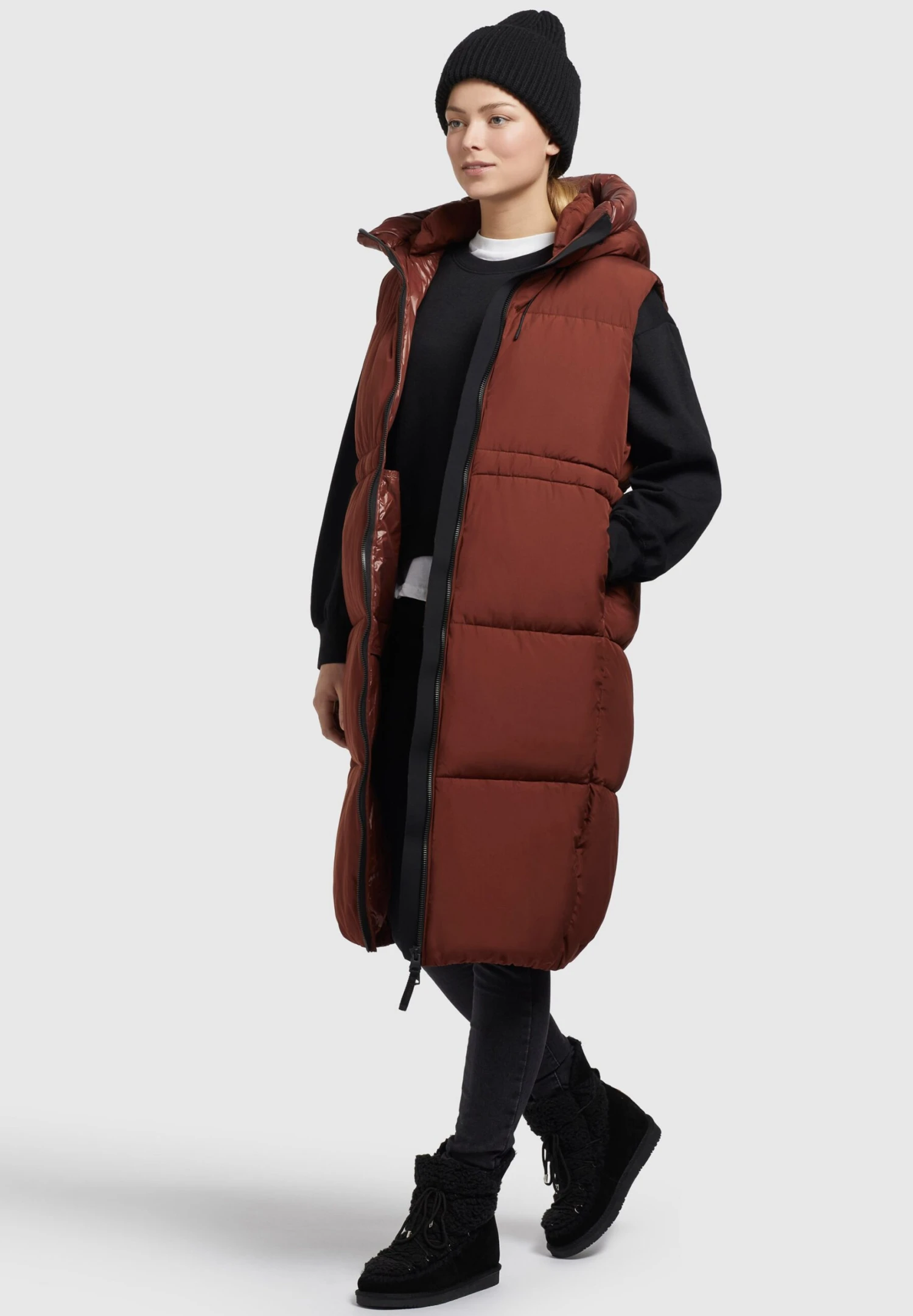 Khujo AlvaSmanicatoRotbraun Donna Giacche E Blazer KH121U1CM-O11 7 Khujo AlvaSmanicatoRotbraun Donna Giacche E Blazer KH121U1CM-O11 - immagine 7