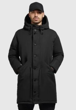 Khujo TerraCappotto InvernaleSchwarz Uomo Cappotti KH122T0E0-Q11 -Vendite Khujo e70a5f83efbf4e78bd61bc5f6cd75bdf