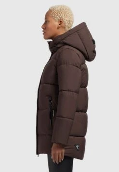 Khujo Soraya MattCappotto InvernaleDunkelbraun Donna Cappotti KH121U1BN-O11 -Vendite Khujo e7c10a17f81b4ffcb2b3f0db7251ee66