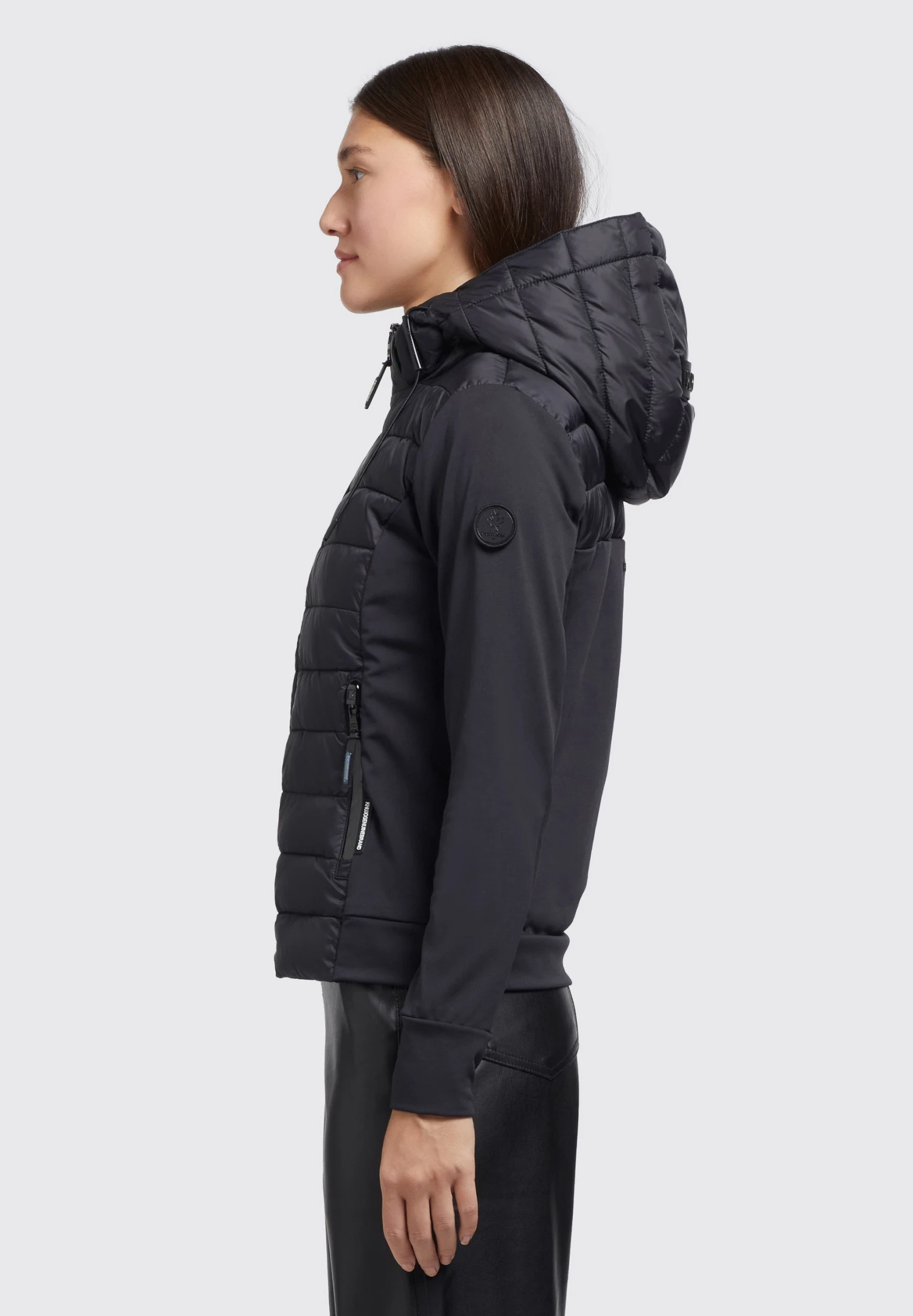 Khujo Ghita MattGiacca Da Mezza StagioneSchwarz Donna Giacche E Blazer KH121U19C-Q11 4 Khujo Ghita MattGiacca Da Mezza StagioneSchwarz Donna Giacche E Blazer KH121U19C-Q11 - immagine 4