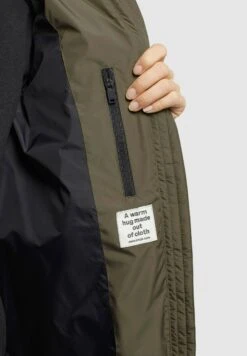 Khujo Soulani2Cappotto InvernaleKhaki Grün Donna Cappotti KH121U14C-N11 -Vendite Khujo ec093647b82b4fdf8a0cfa13a3bbceea