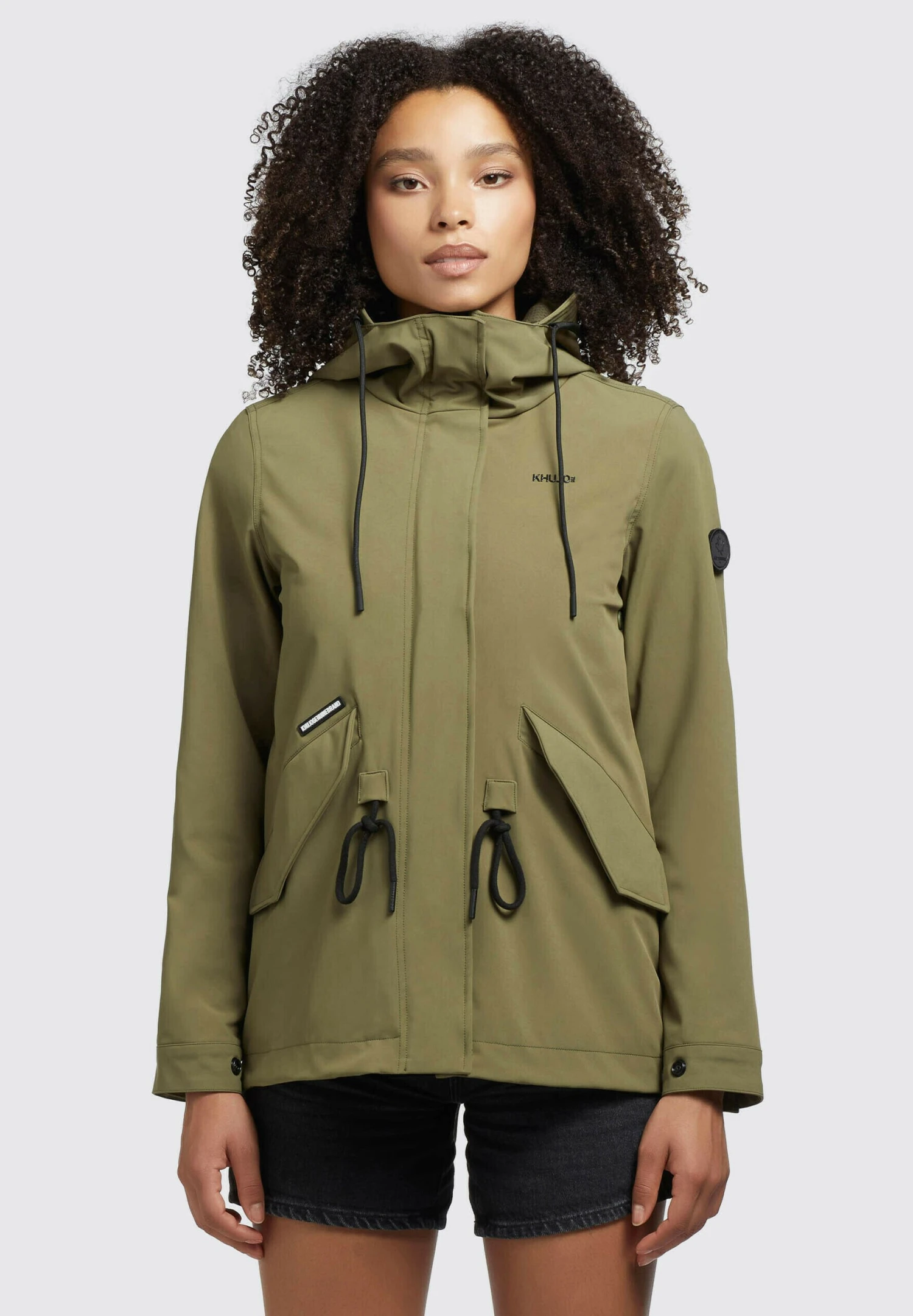 Khujo GammiGiacca Da Mezza StagioneOlivgrün Donna Giacche E Blazer KH121G0EB-N11 1 Khujo GammiGiacca Da Mezza StagioneOlivgrün Donna Giacche E Blazer KH121G0EB-N11