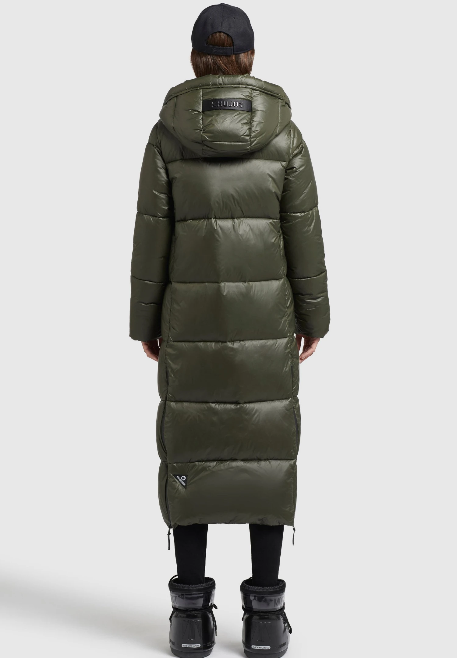 Khujo Melona ShinyCappotto InvernaleDunkelgrün Donna Cappotti KH121U15D-M11 3 Khujo Melona ShinyCappotto InvernaleDunkelgrün Donna Cappotti KH121U15D-M11 - immagine 3