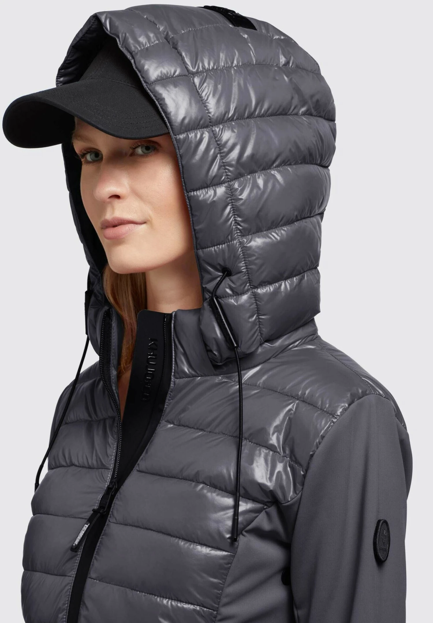 Khujo Ghita Shiny - Giacca Da Mezza Stagione - Grau 5 Khujo Ghita Shiny - Giacca Da Mezza Stagione - Grau - immagine 5