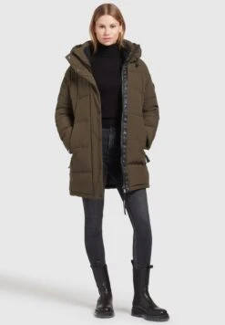 Khujo DorasiCappotto InvernaleKhaki Donna Cappotti KH121U12I-N11 -Vendite Khujo ecda2f780fe4406daa9f1232649de23f