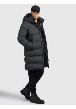 Khujo CaiusCappotto InvernaleDunkelgrau Uomo Cappotti KH122T0G1-C11 -Vendite Khujo ee7229c89fe549f1bf55588c60c11a41