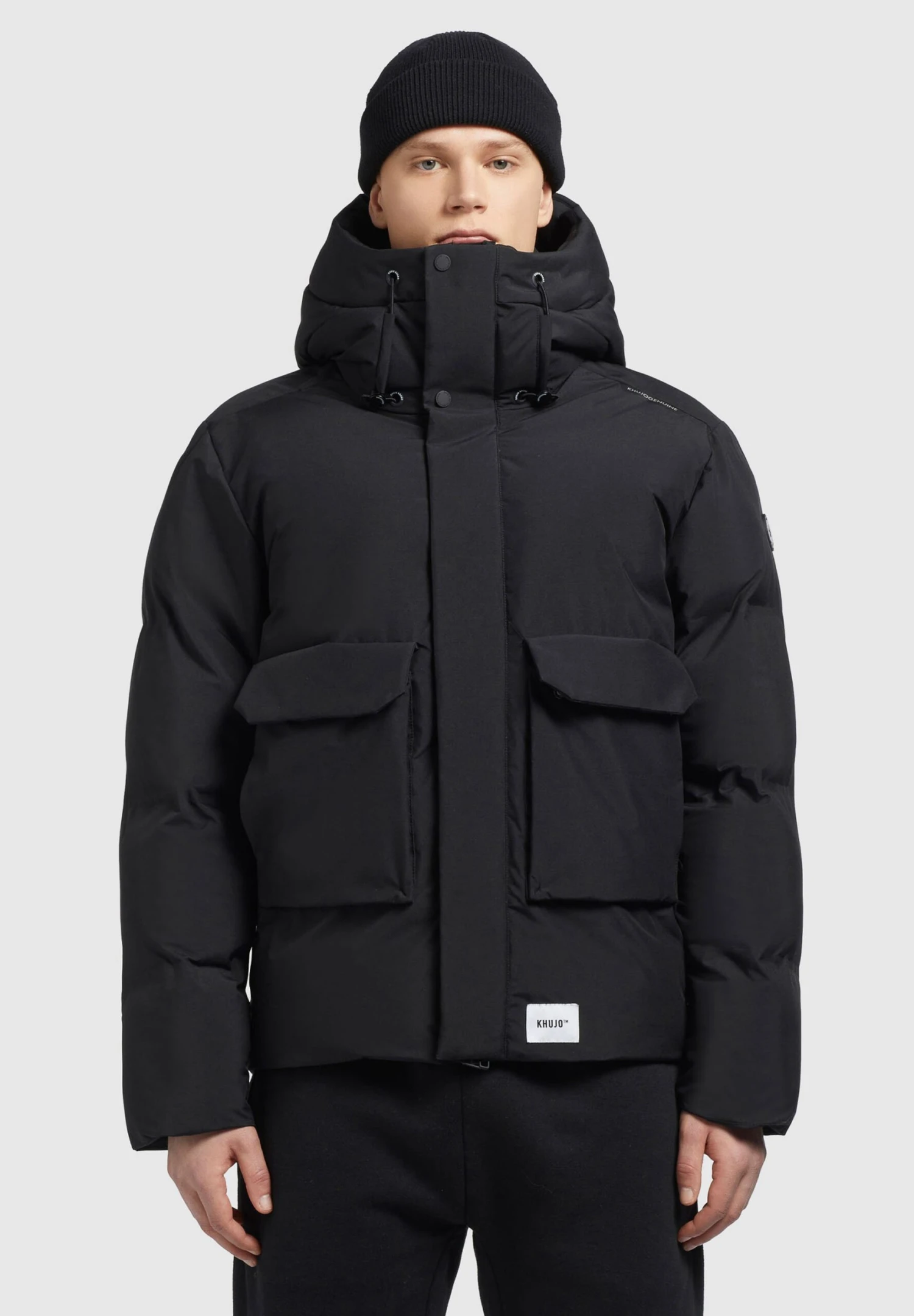 Khujo HintoGiacca InvernaleSchwarz Uomo Giacche KH122T0G0-Q11 1 Khujo HintoGiacca InvernaleSchwarz Uomo Giacche KH122T0G0-Q11