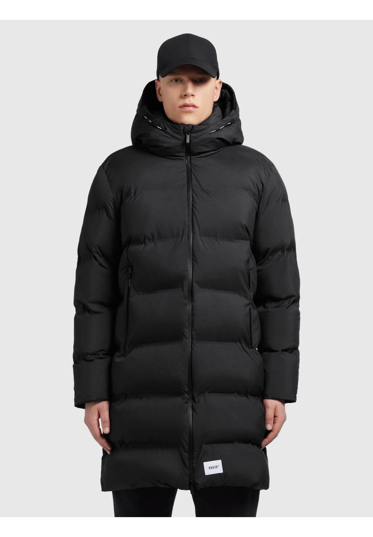 Khujo CaiusCappotto InvernaleSchwarz Uomo Cappotti KH122T0G1-Q11 1 Khujo CaiusCappotto InvernaleSchwarz Uomo Cappotti KH122T0G1-Q11