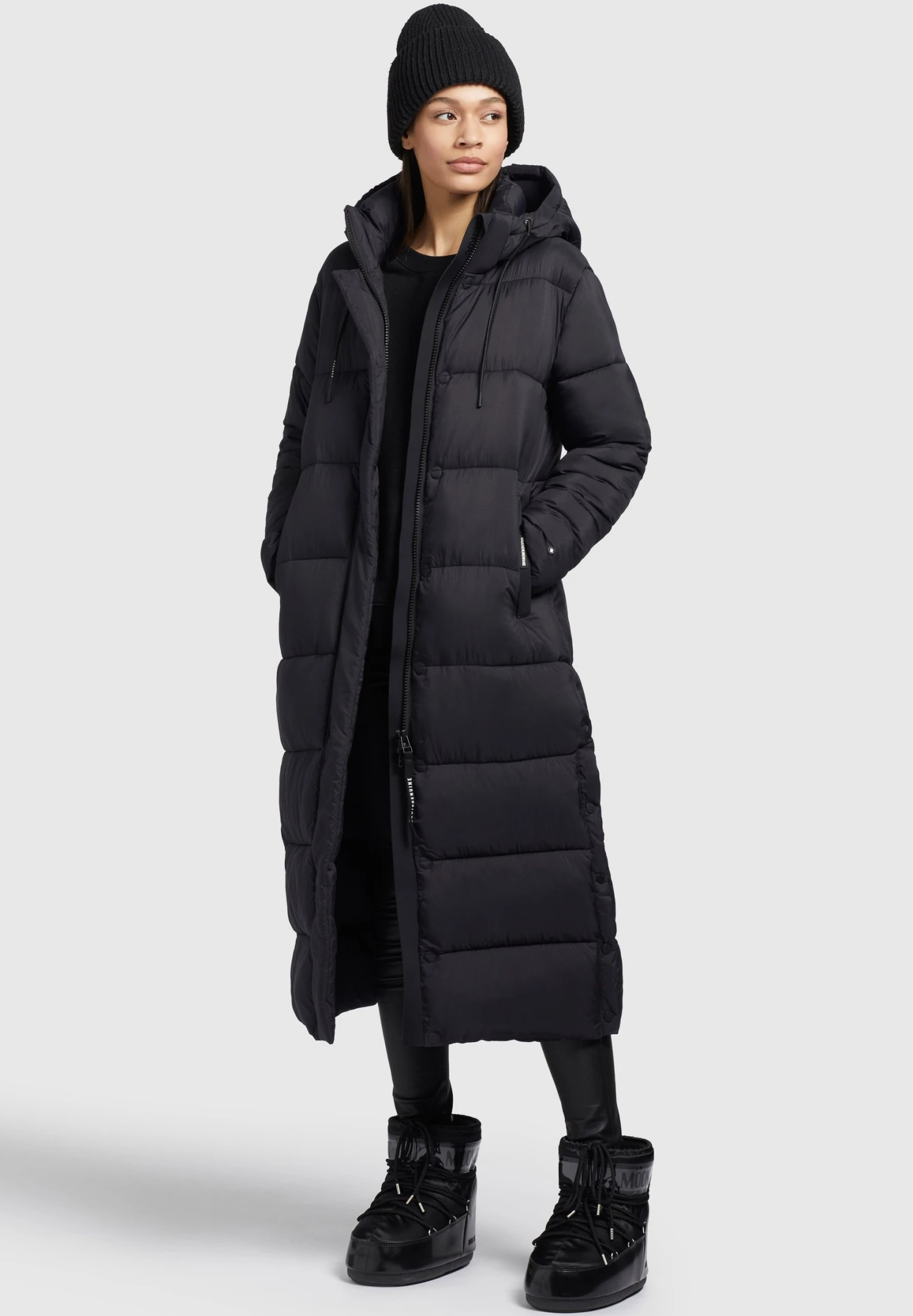 Khujo Cappotto InvernaleSchwarz Donna Cappotti KH121U1CU-Q11 2 Khujo Cappotto InvernaleSchwarz Donna Cappotti KH121U1CU-Q11 - immagine 2
