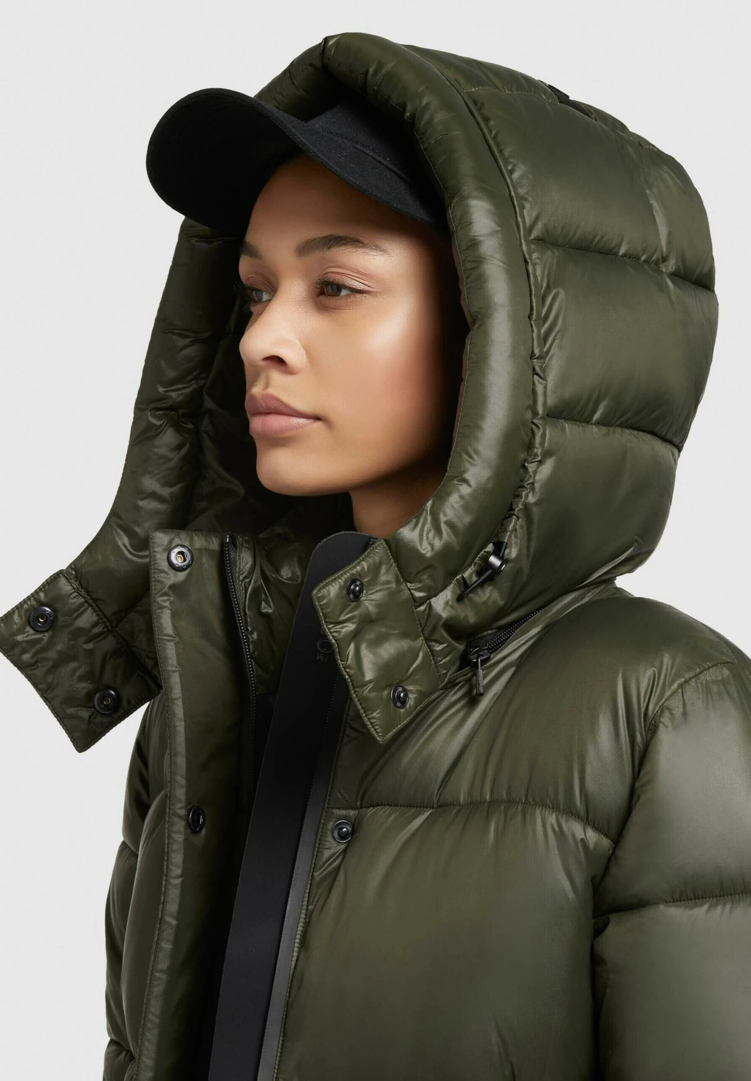 Khujo Valona ShinyGiacca InvernaleDunkelgrün Donna Giacche E Blazer KH121U15C-M11 6 Khujo Valona ShinyGiacca InvernaleDunkelgrün Donna Giacche E Blazer KH121U15C-M11 - immagine 6