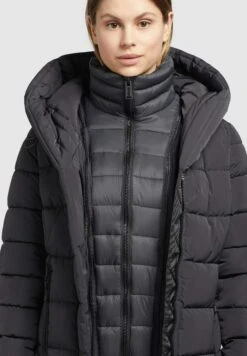 Khujo StexCappotto InvernaleDunkelgrau Donna Cappotti KH121U1BW-C11 -Vendite Khujo f1f1d004161041619f81d03e1d4eb813