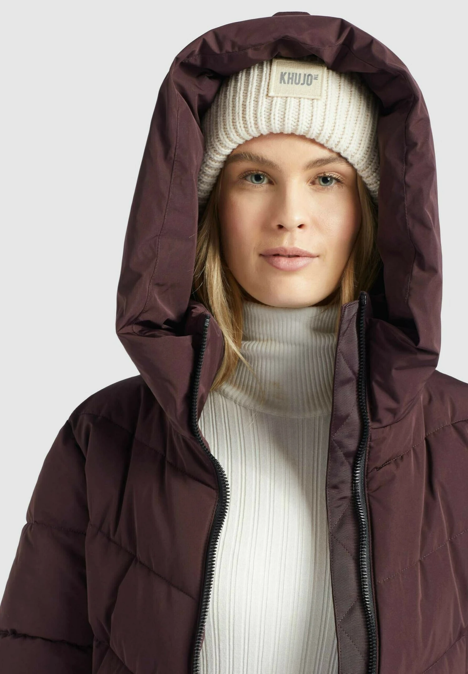 Khujo SuvaCappotto InvernaleWeinrot Donna Cappotti KH121U12O-G11 6 Khujo SuvaCappotto InvernaleWeinrot Donna Cappotti KH121U12O-G11 - immagine 6