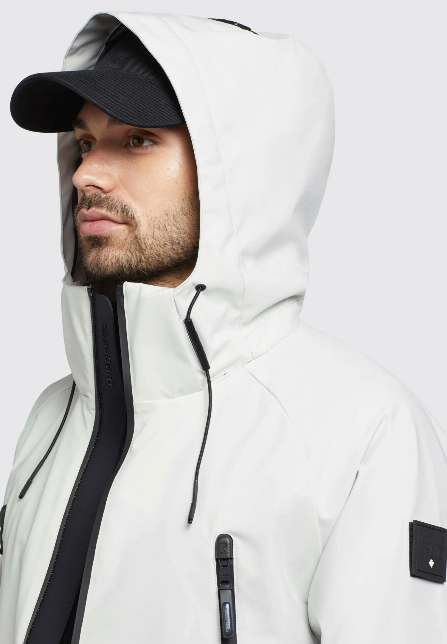 Khujo AdamImpermeabileHellgrau Uomo Giacche KH122T0EZ-C11 6 Khujo AdamImpermeabileHellgrau Uomo Giacche KH122T0EZ-C11 - immagine 6