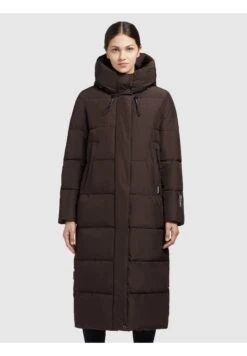 Khujo Soulani2Cappotto InvernaleDunkelbraun Donna Cappotti KH121U19Q-O11 -Vendite Khujo f30fe8a64b884cb4932129116222c076
