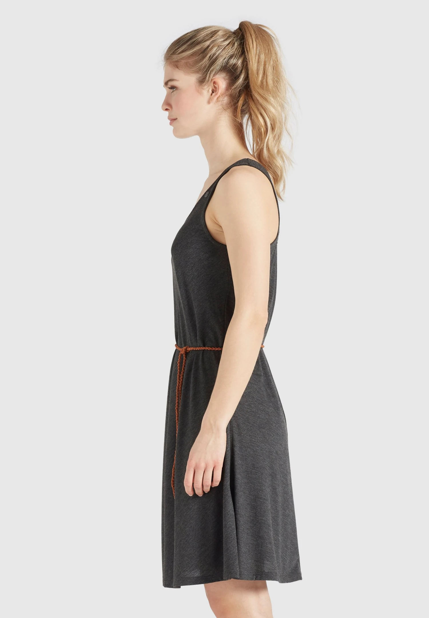 Khujo PadmaVestito Di MaglinaDunkelgrau Meliert Donna Vestiti KH121C0D8-C11 4 Khujo PadmaVestito Di MaglinaDunkelgrau Meliert Donna Vestiti KH121C0D8-C11 - immagine 4