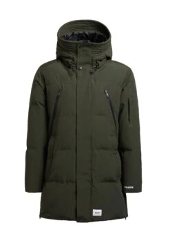 Khujo CloydCappotto InvernaleKhaki Grün Uomo Cappotti KH122T0FU-N11 -Vendite Khujo f6629f660f0a42e78288d816bac9fdc8