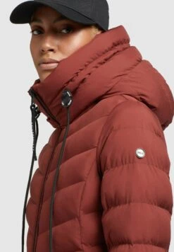 Khujo Ingram2 MattCappotto InvernaleRostrot Donna Cappotti KH121U13T-G11 -Vendite Khujo f67d146ac2cf479eb9d2cf4f7f848438