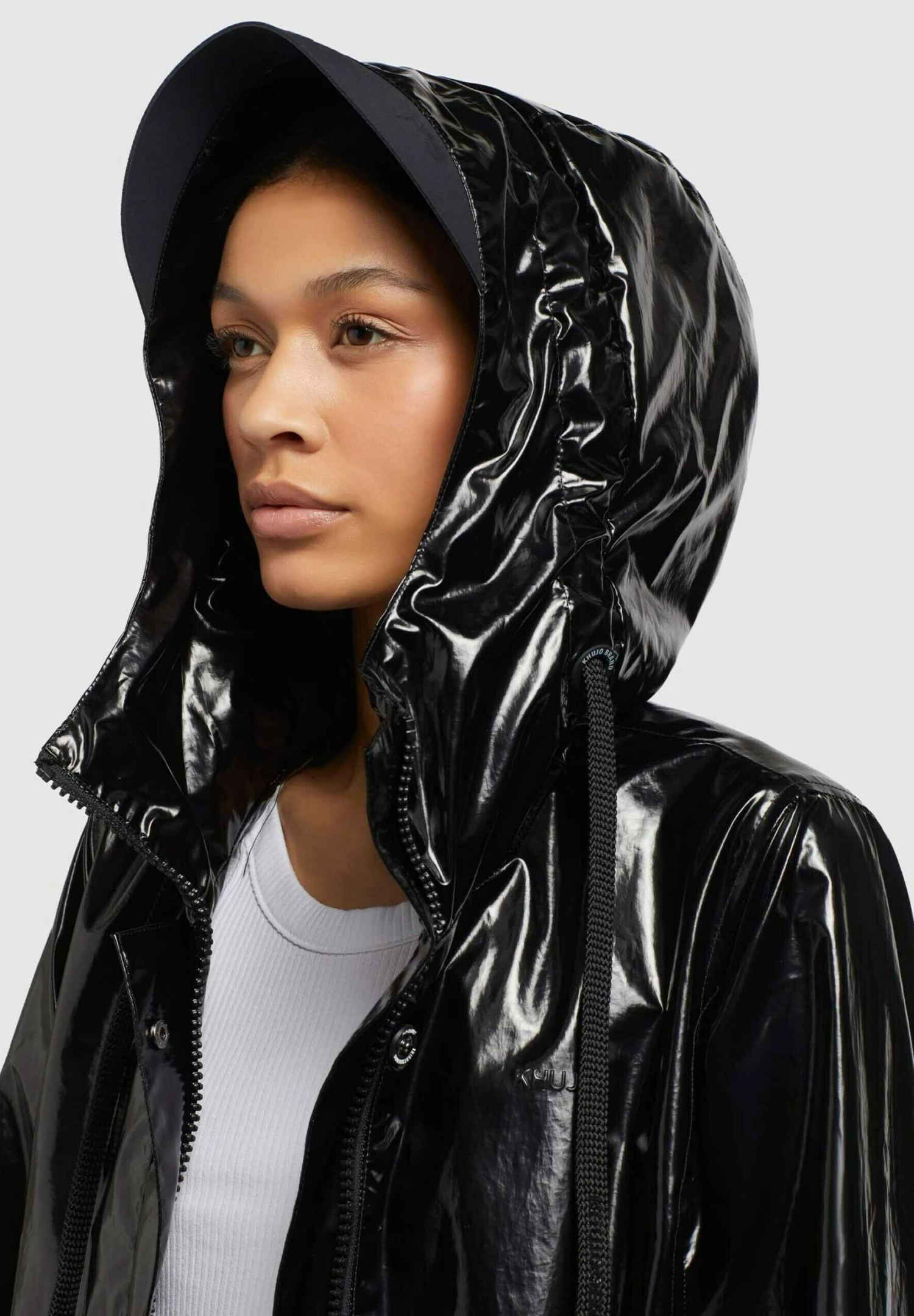 Khujo Alecia - Trench - Schwarz 6 Khujo Alecia - Trench - Schwarz - immagine 6