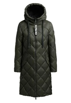 Khujo LennjaCappotto InvernaleDunkelgrün Donna Cappotti KH121U15X-M11 -Vendite Khujo f6b3ae92378b4705b5caa99bb661e998
