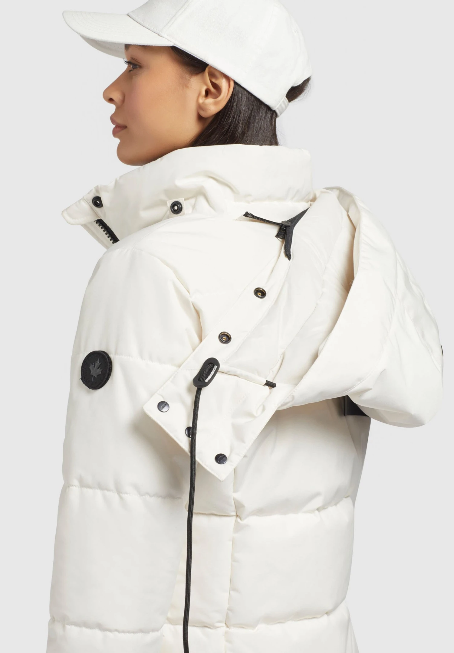 Khujo CineCappotto InvernaleNaturweiß Donna Cappotti KH121U1BT-A11 5 Khujo CineCappotto InvernaleNaturweiß Donna Cappotti KH121U1BT-A11 - immagine 5