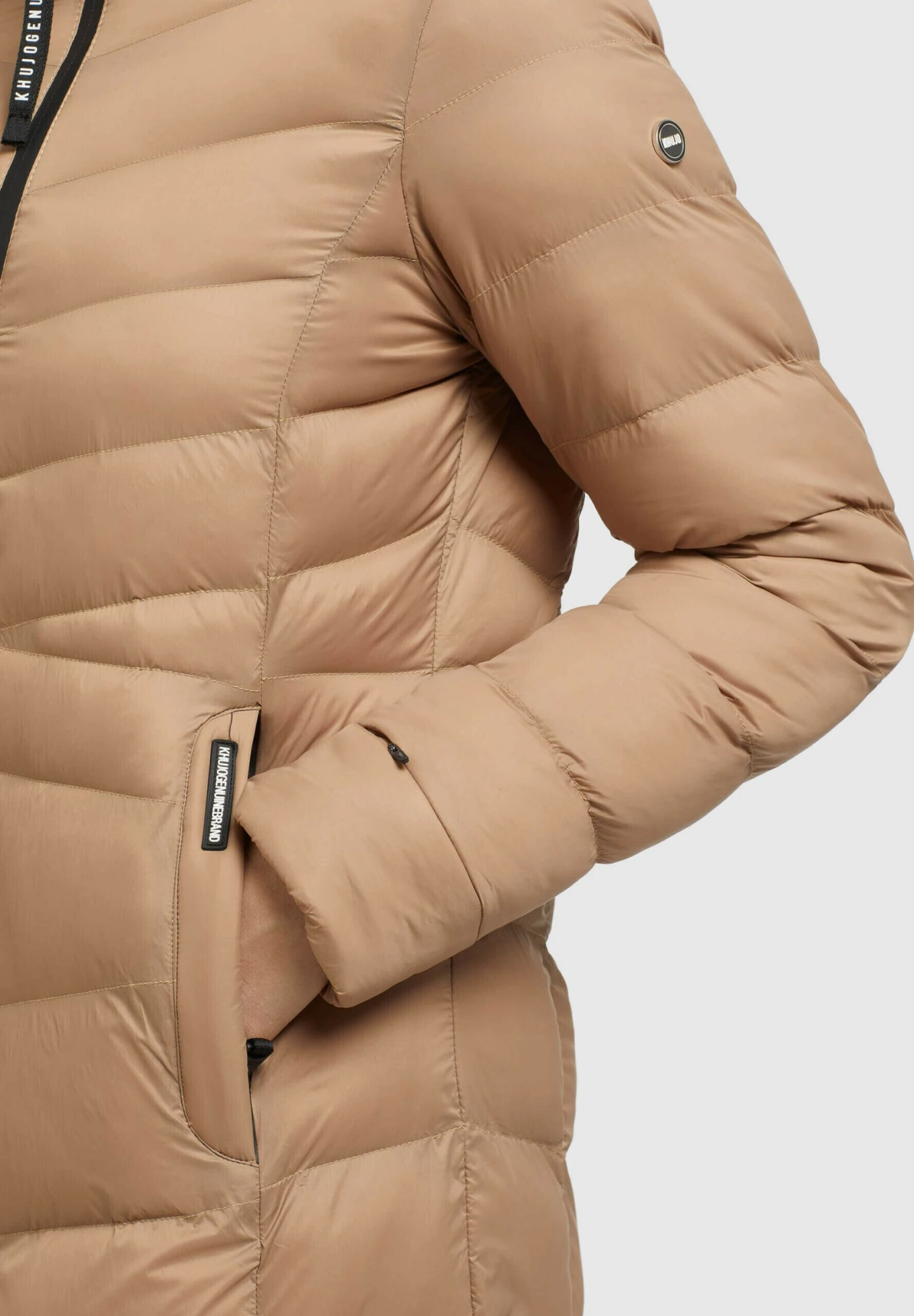 Khujo Ingram SoftCappotto InvernaleDunkelbeige Donna Cappotti KH121U13R-B11 6 Khujo Ingram SoftCappotto InvernaleDunkelbeige Donna Cappotti KH121U13R-B11 - immagine 6