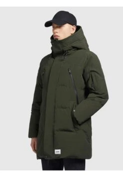 Khujo CloydCappotto InvernaleKhaki Grün Uomo Cappotti KH122T0FU-N11 -Vendite Khujo f8458f39769a44bc969c52cf1f10a059