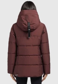 Khujo CineCappotto InvernaleWeinrot Donna Cappotti KH121U1BT-G11 -Vendite Khujo f8f408f9f5704522aa2e28152b939e05
