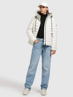 Khujo Lovina3 MattGiacca InvernaleWeiß Donna Giacche E Blazer KH121U141-A11 -Vendite Khujo fa041f90961d4612959abb40595c7943