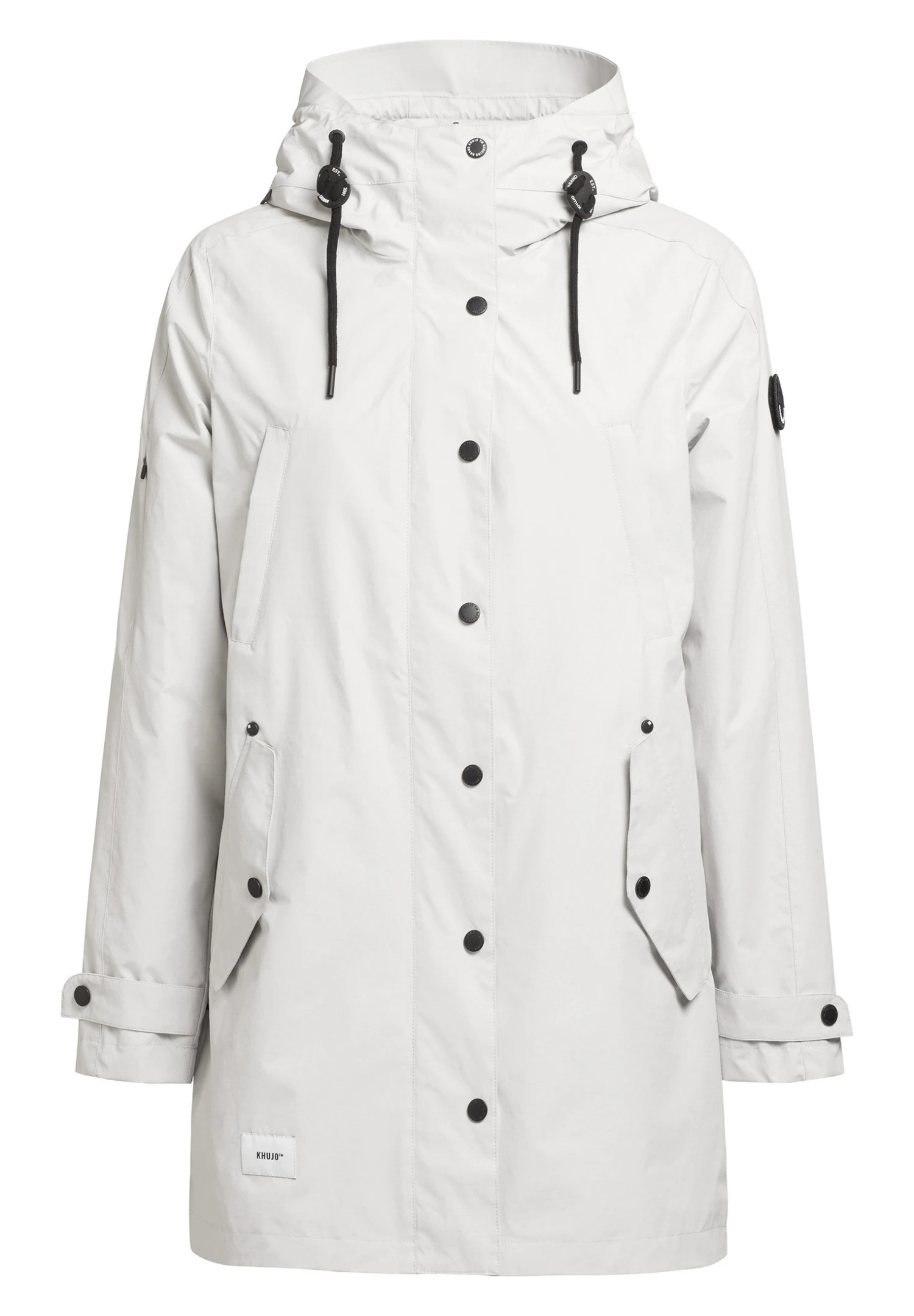 Khujo JelleParkaHellgrau Donna Cappotti KH121U138-C11 8 Khujo JelleParkaHellgrau Donna Cappotti KH121U138-C11 - immagine 8