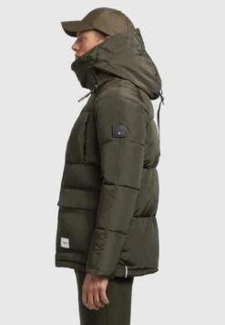 Khujo JediGiacca InvernaleOlivgrün Uomo Giacche KH122T0DX-N11 -Vendite Khujo fc724928a6114640933b7f7174db8dfd