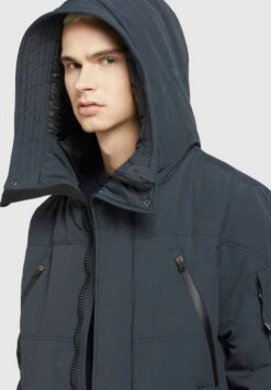 Khujo CloydCappotto InvernaleGraublau Uomo Cappotti KH122T0DN-K11 -Vendite Khujo fcc8b75a5d7d4d1bad81af49e97252e3