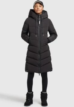 Khujo KlaydCappotto InvernaleSchwarz Donna Cappotti KH121U14O-Q11
