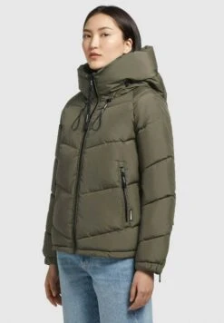 Khujo Esila 3Giacca InvernaleKhaki Grün Donna Giacche E Blazer KH121U14A-N11 -Vendite Khujo fd669a8be6ff4b6ab458a0d0f563839e