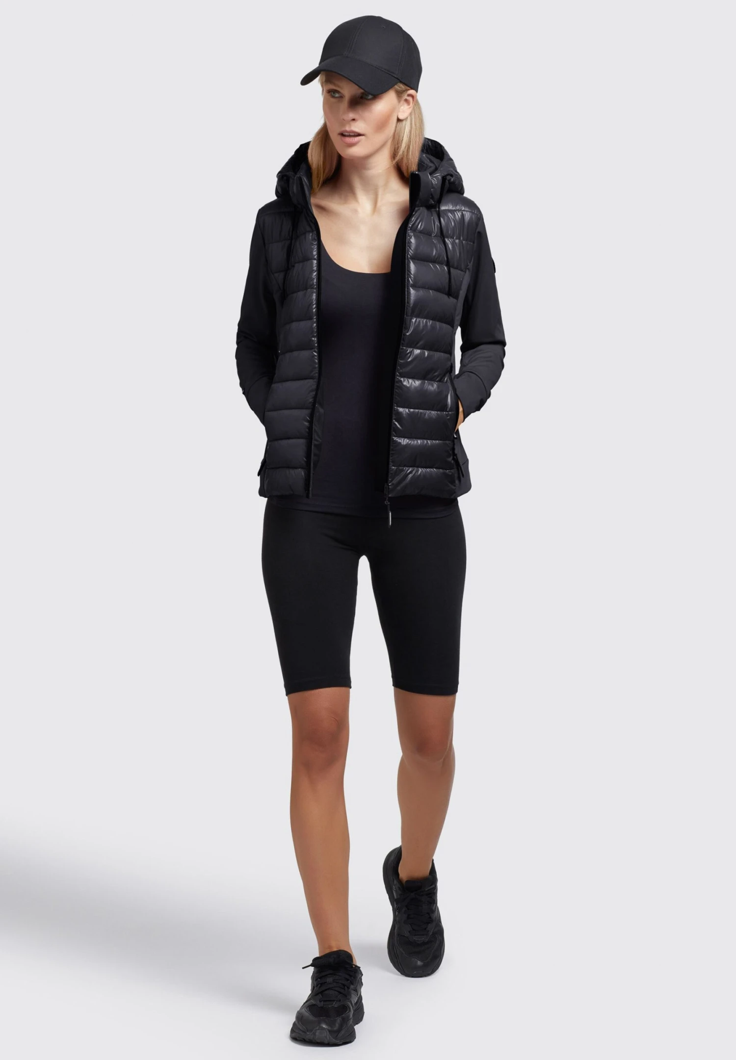 Khujo Ghita Shiny - Giacca Da Mezza Stagione - Schwarz 2 Khujo Ghita Shiny - Giacca Da Mezza Stagione - Schwarz - immagine 2