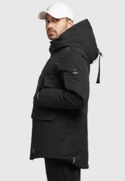 Khujo BatesGiacca InvernaleSchwarz Uomo Giacche KH122T0E8-Q11 -Vendite Khujo fe18f80399f349709e61ca0825899508